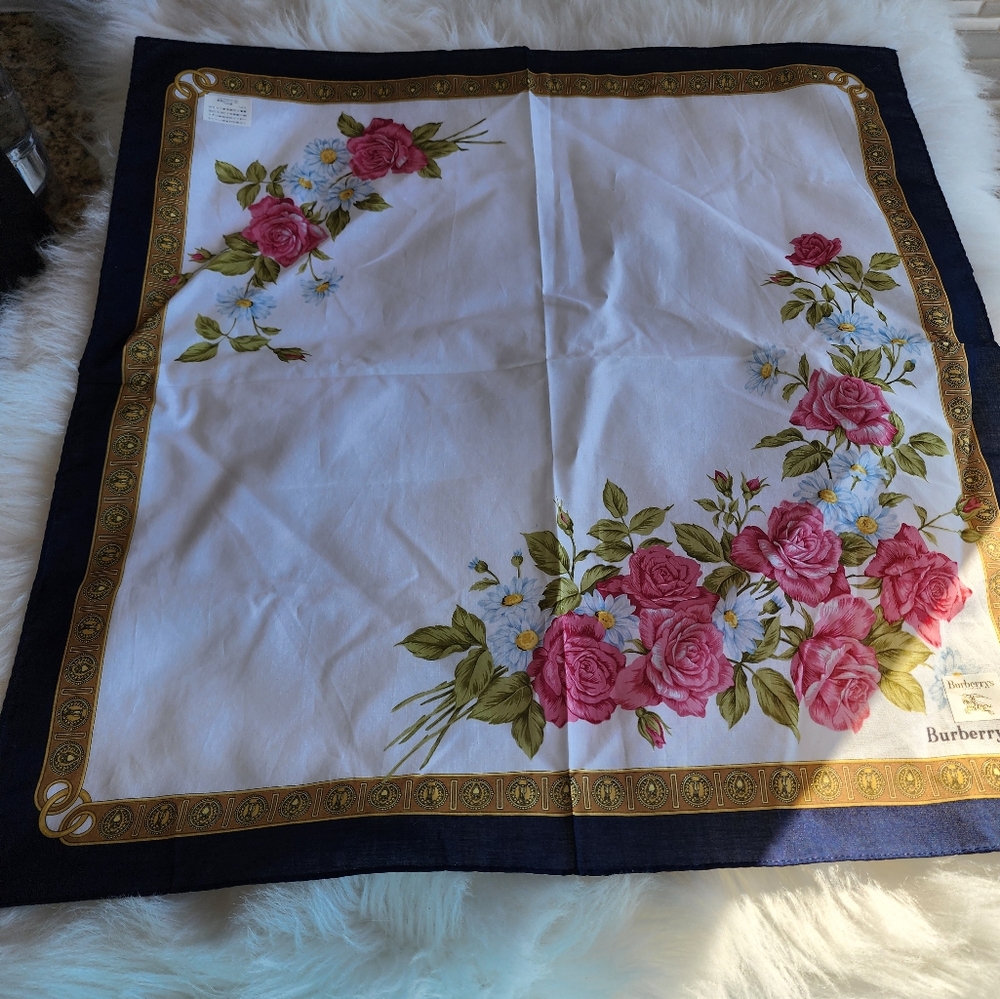 2 Burberrys Handkerchief Still in Box